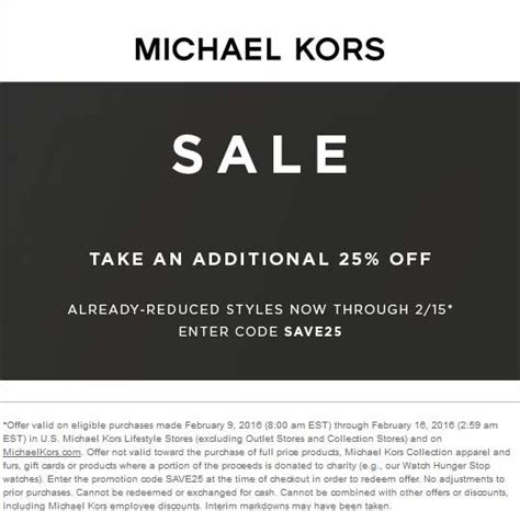 michael kors promo code april 2020|michael kors extra discount code.